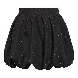 JDY Elegant Black Sparkle Bubble Skirt